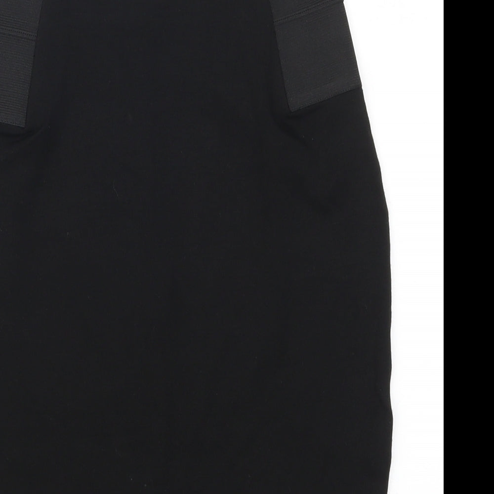Dorothy Perkins Womens Black   Straight & Pencil Skirt Size 6