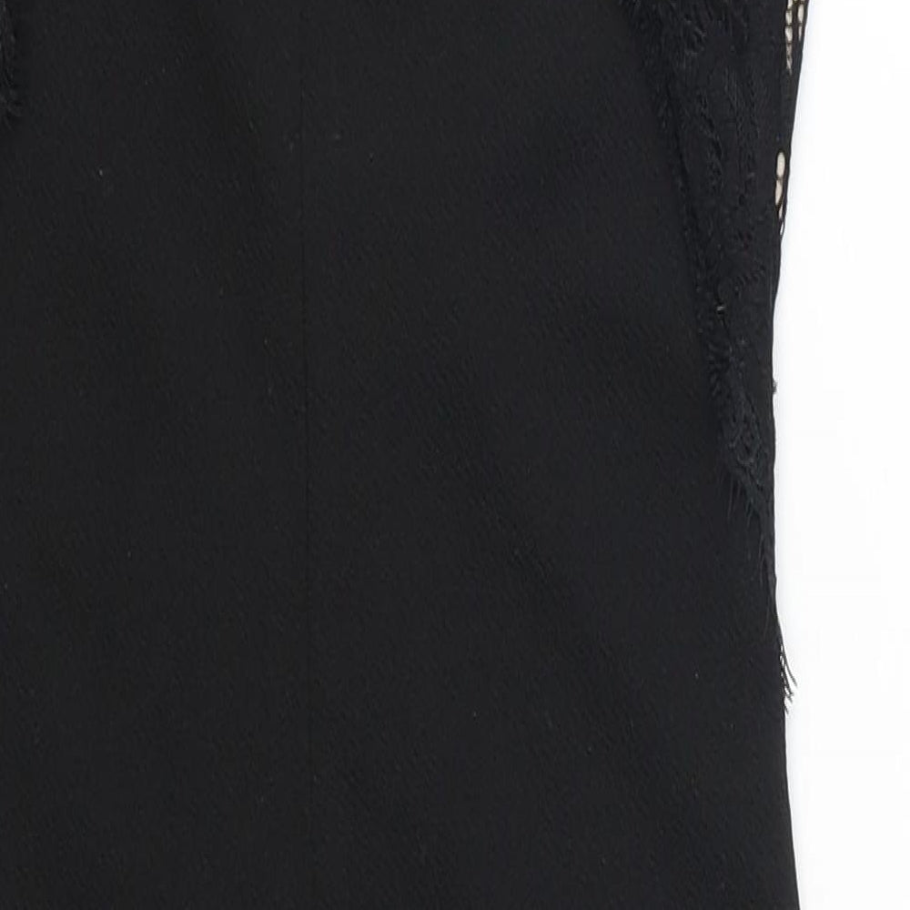 New Look Womens Black  Lace Bodycon  Size 6