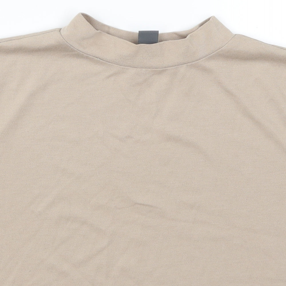 Primark Womens Beige   Basic T-Shirt Size 10