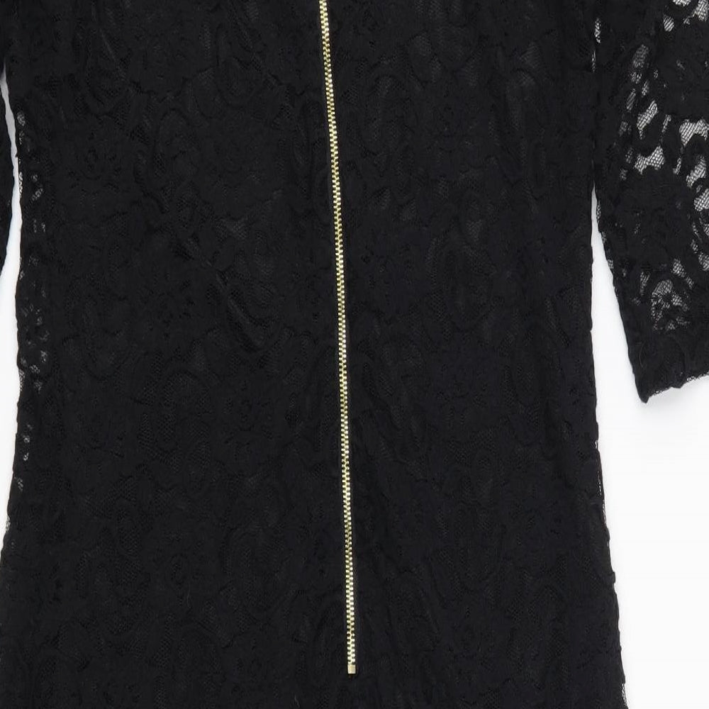 Alice & You Womens Black  Lace Pencil Dress  Size 10