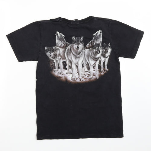 Wild Boys Black   Basic T-Shirt Size S