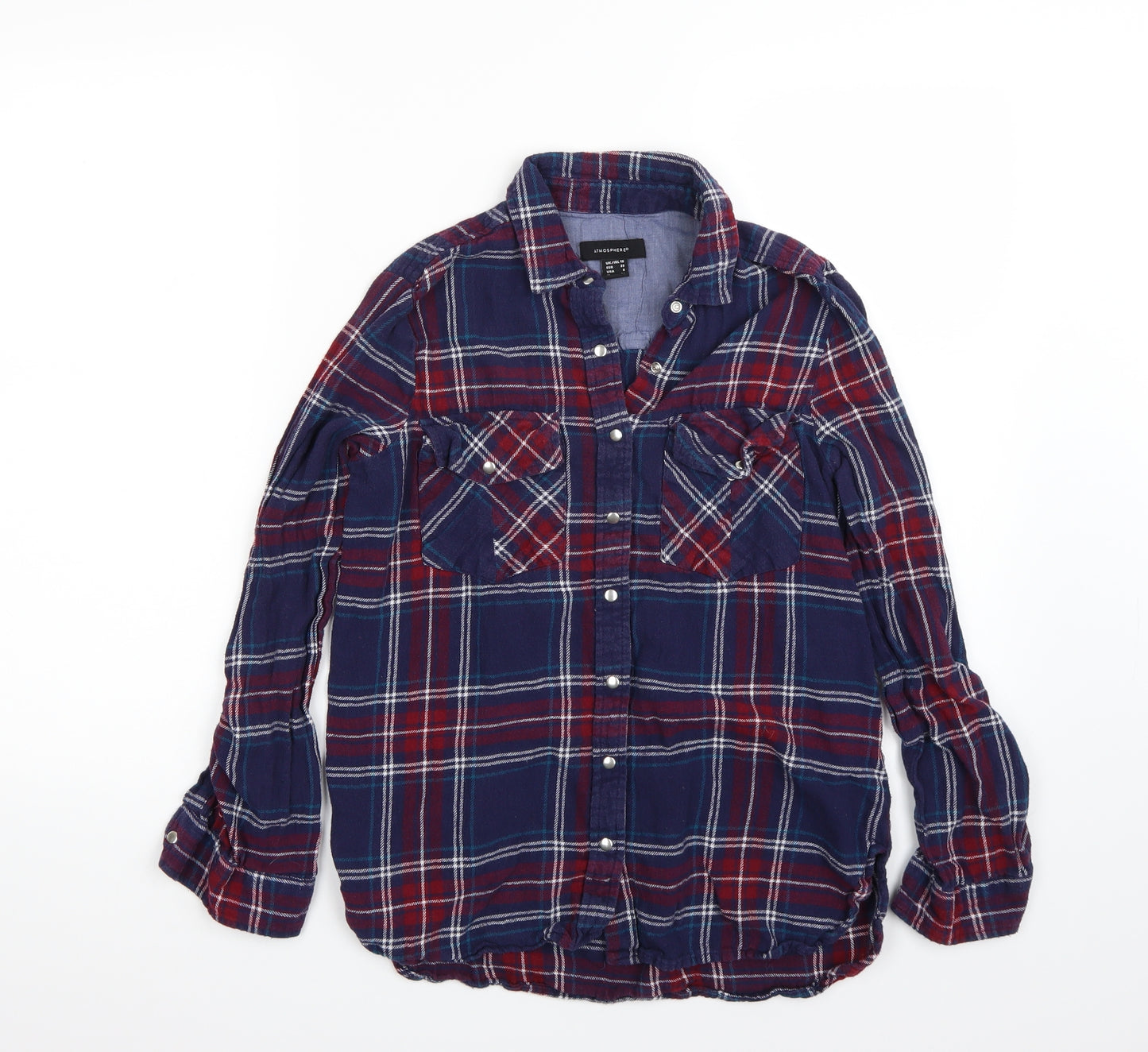 Primark Womens Blue   Basic Button-Up Size 10