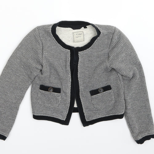 NEXT Girls Grey   Jacket Coat Size 11 Years