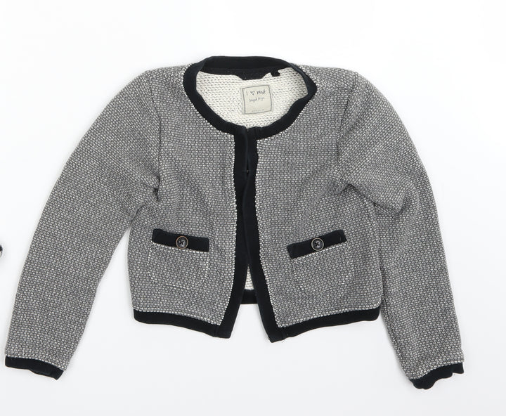 NEXT Girls Grey   Jacket Coat Size 11 Years