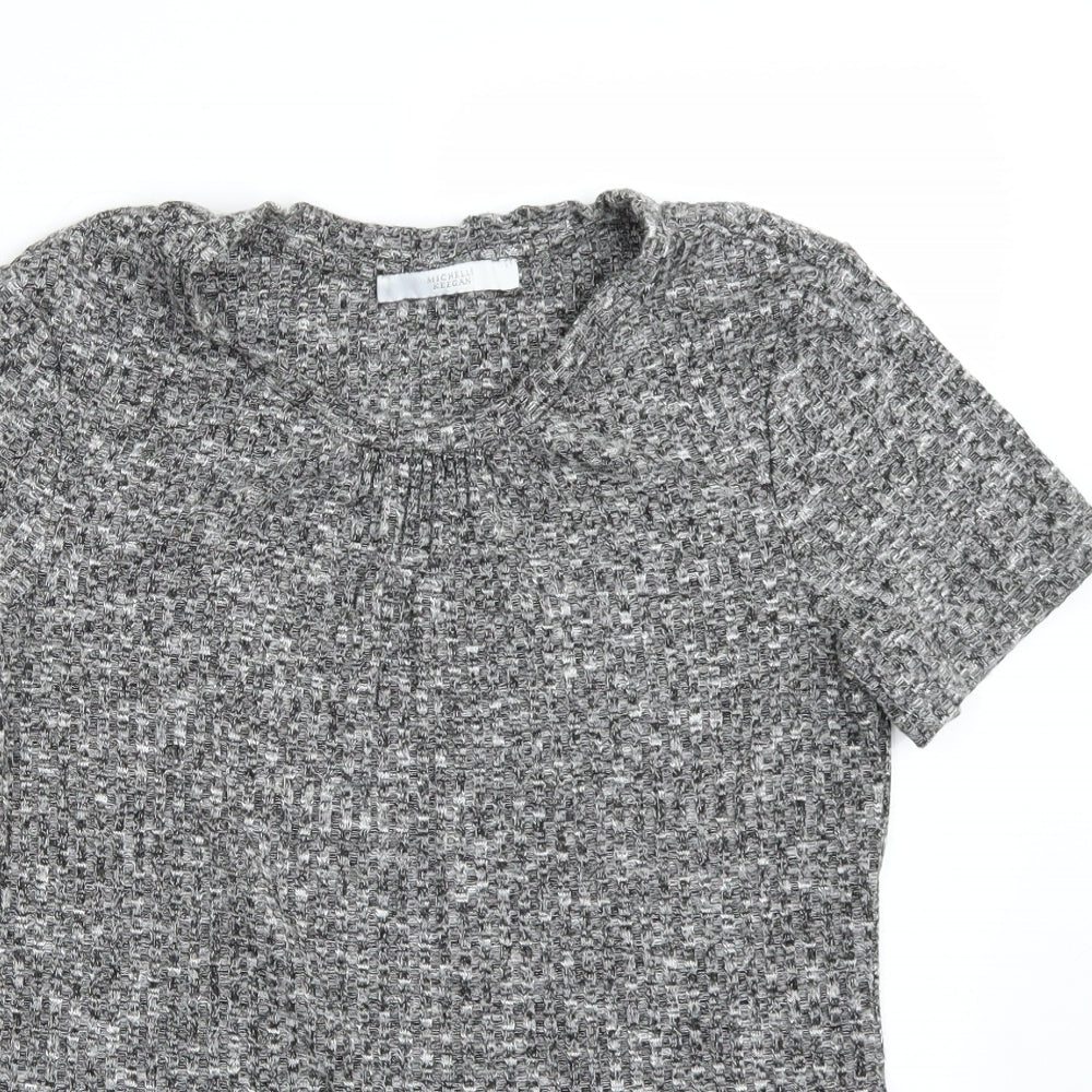 Michelle Keegan Womens Grey   Basic T-Shirt Size M