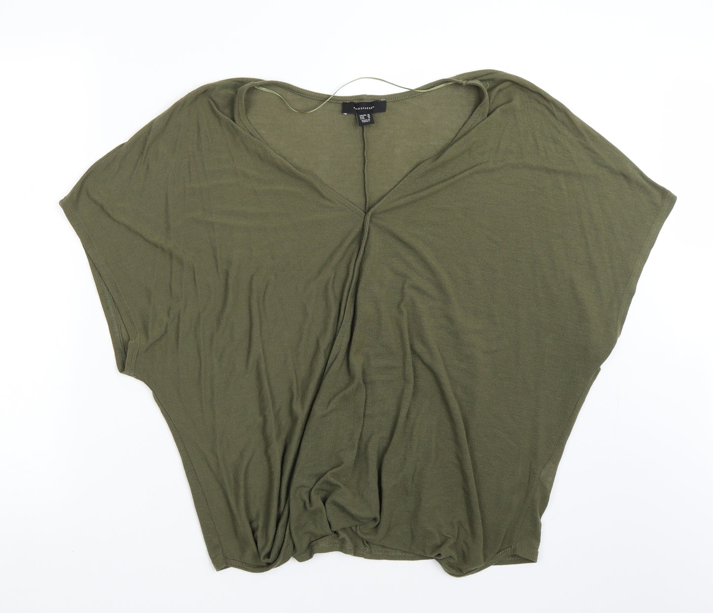 Primark Womens Green   Basic T-Shirt Size 18