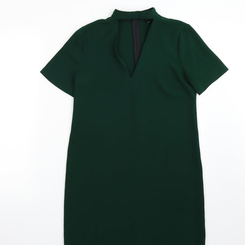 Zara Womens Green  Rayon A-Line  Size XS
