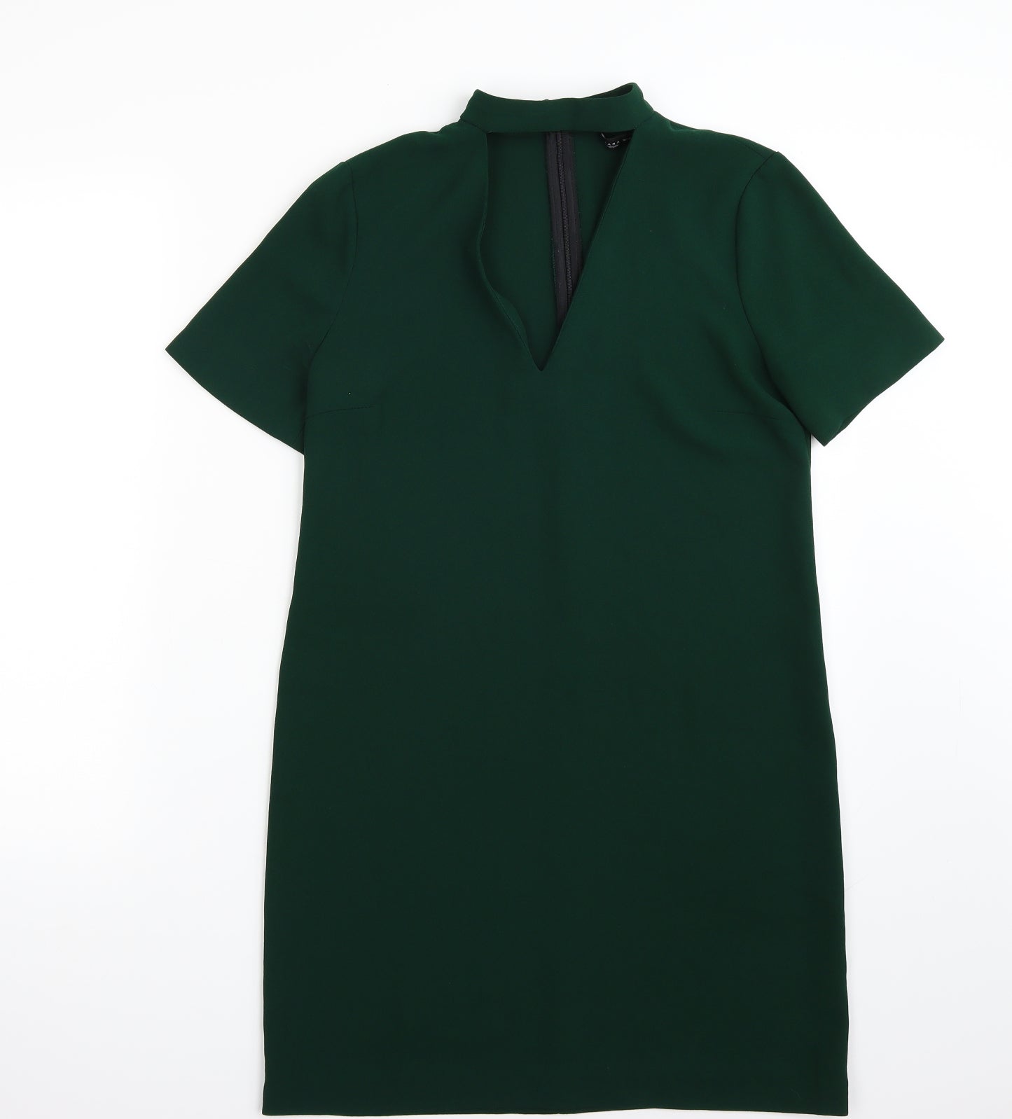 Zara Womens Green  Rayon A-Line  Size XS
