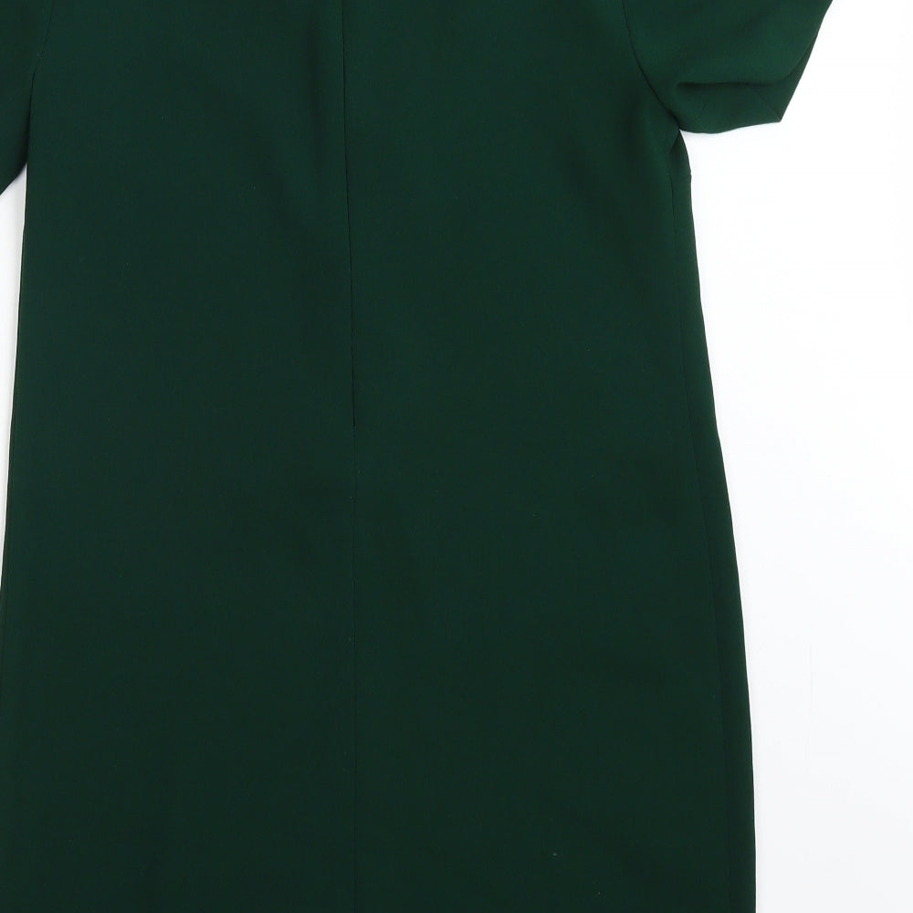 Zara Womens Green  Rayon A-Line  Size XS
