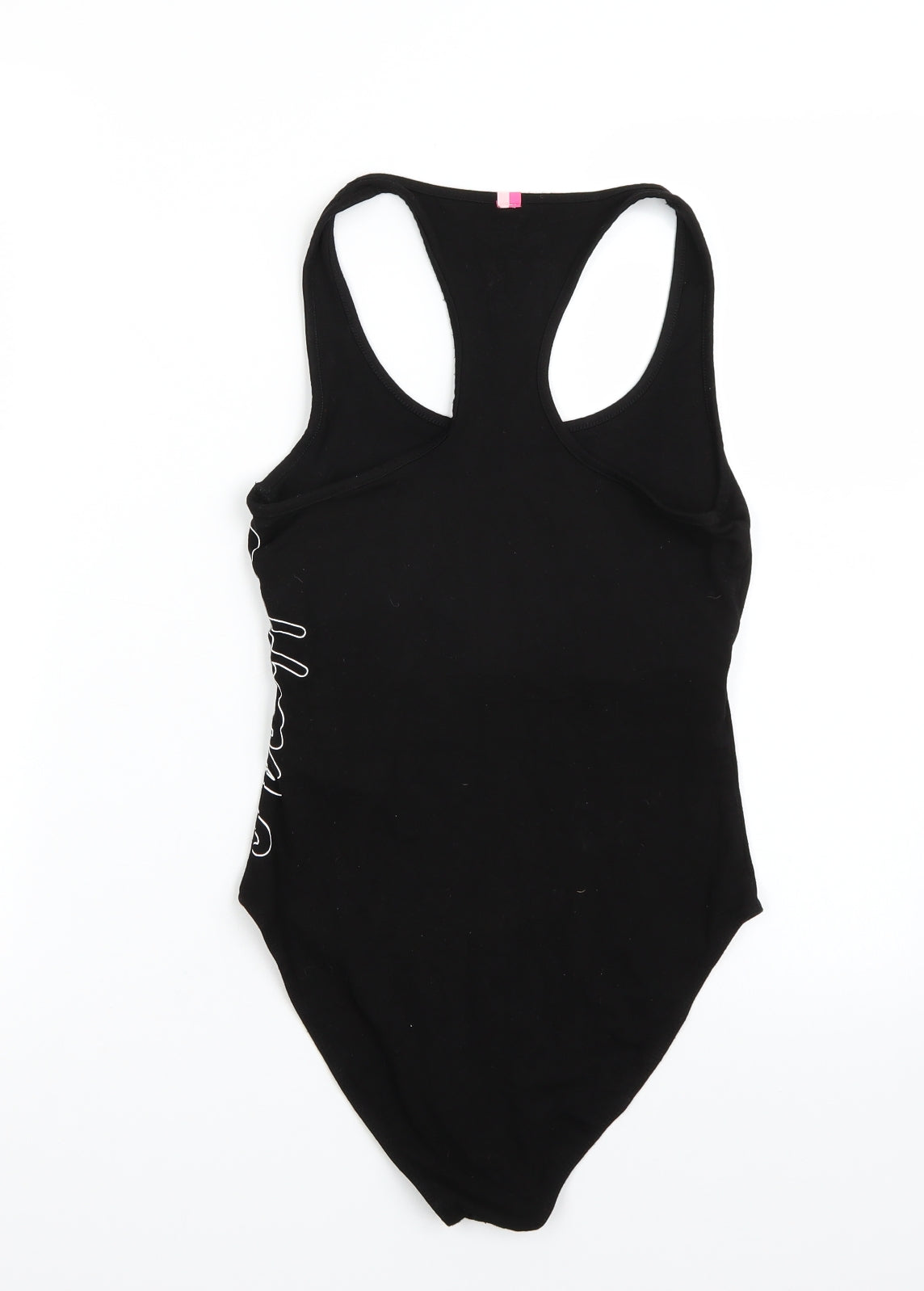 Miss Selfridge Womens Black   Bodysuit One-Piece Size S