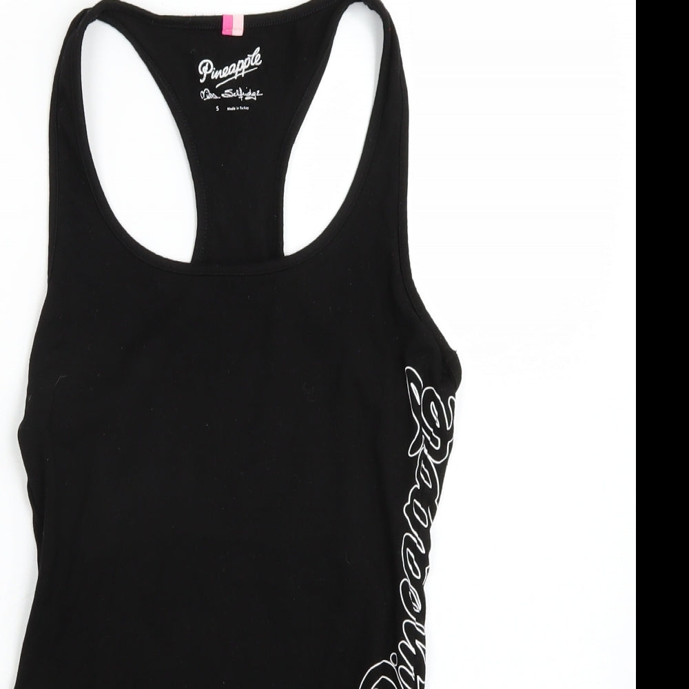 Miss Selfridge Womens Black   Bodysuit One-Piece Size S