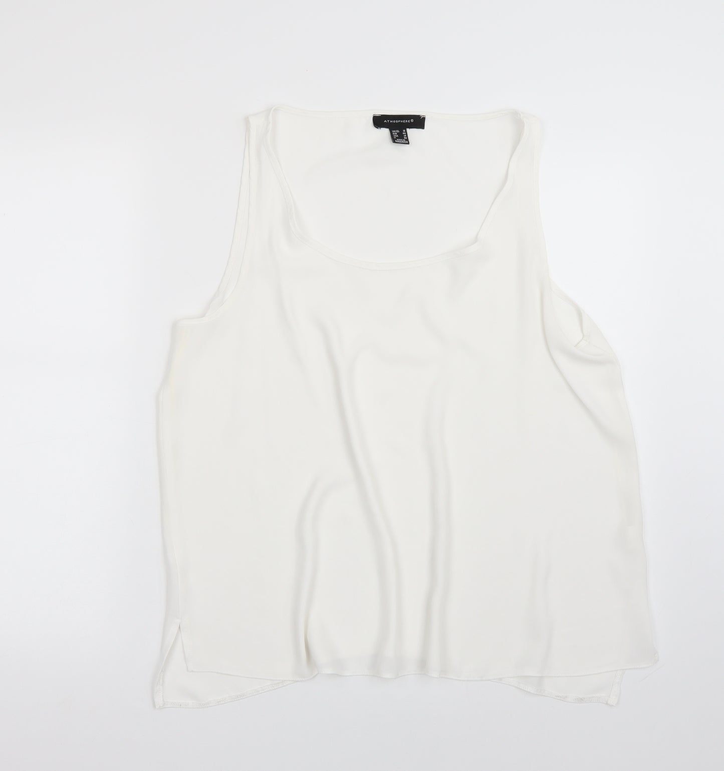 )Primark Womens White   Basic T-Shirt Size 18