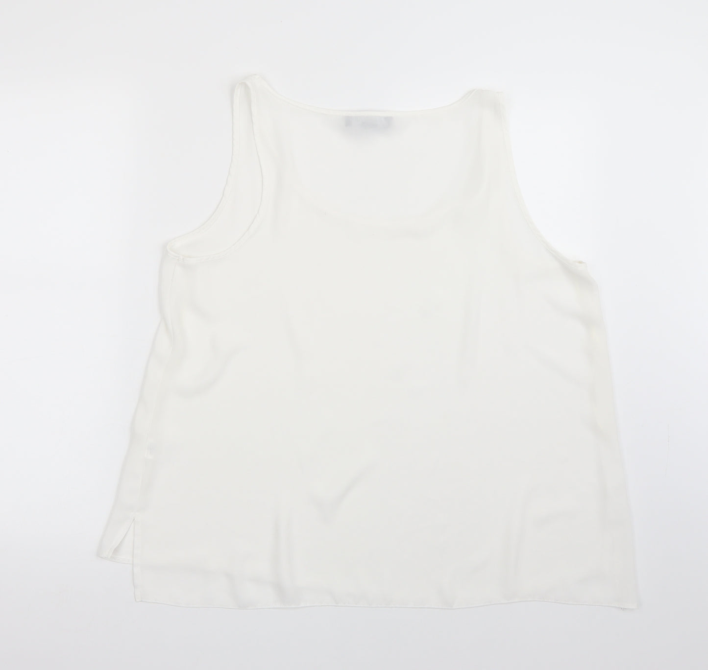 )Primark Womens White   Basic T-Shirt Size 18