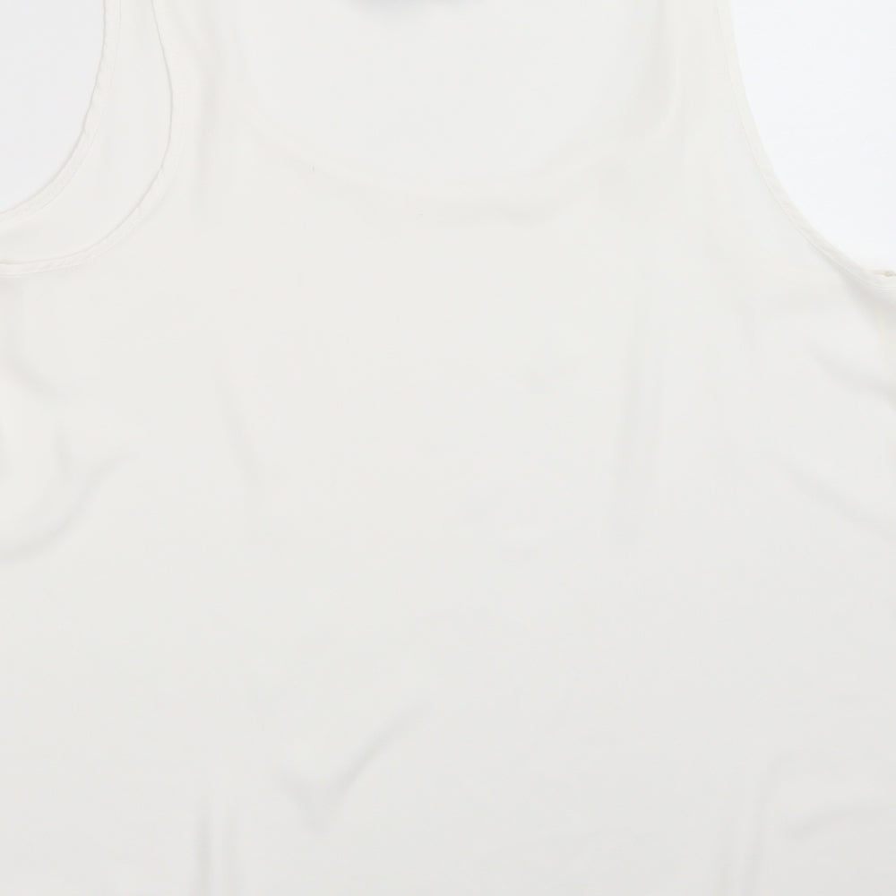 )Primark Womens White   Basic T-Shirt Size 18