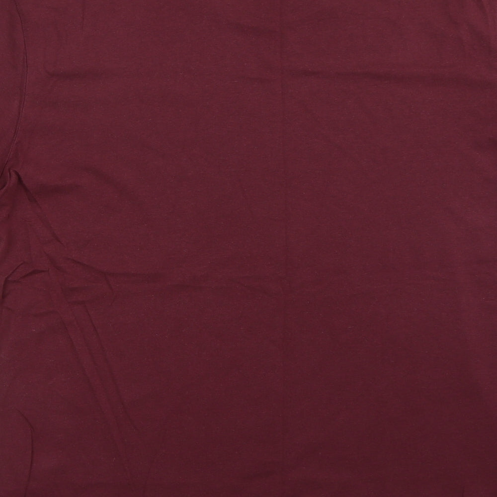 JACK & JONES Womens Purple   Basic T-Shirt Size XL
