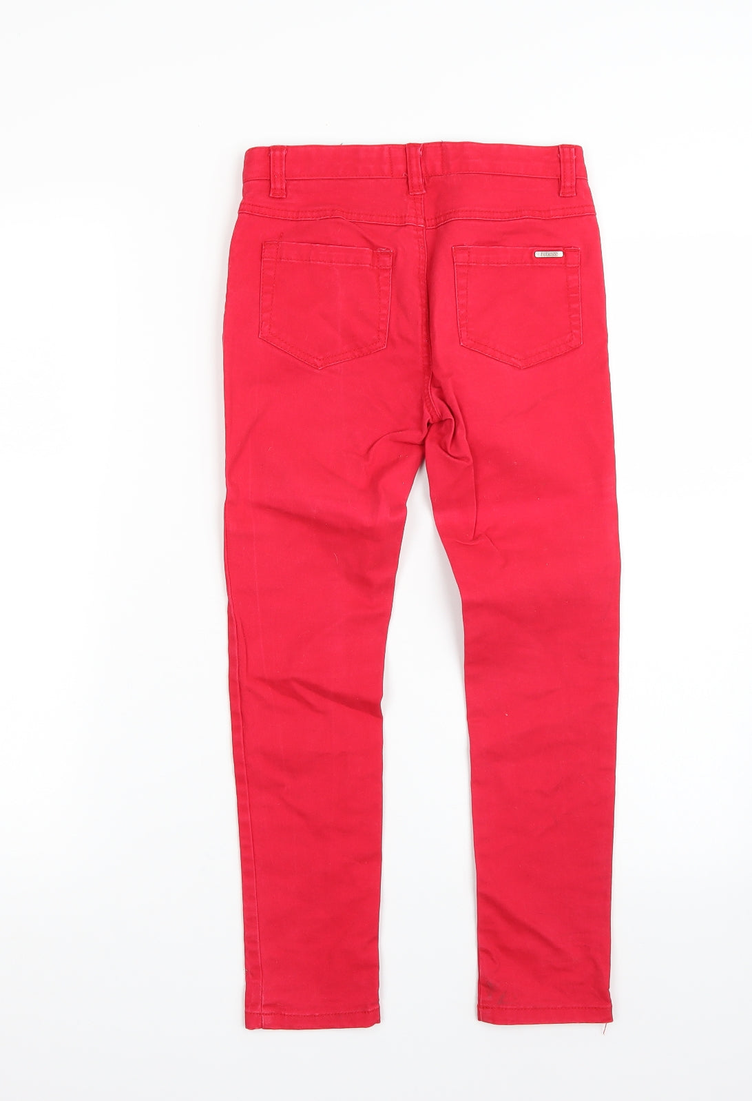 Jasper Conran Girls Red   Straight Jeans Size 9 Years