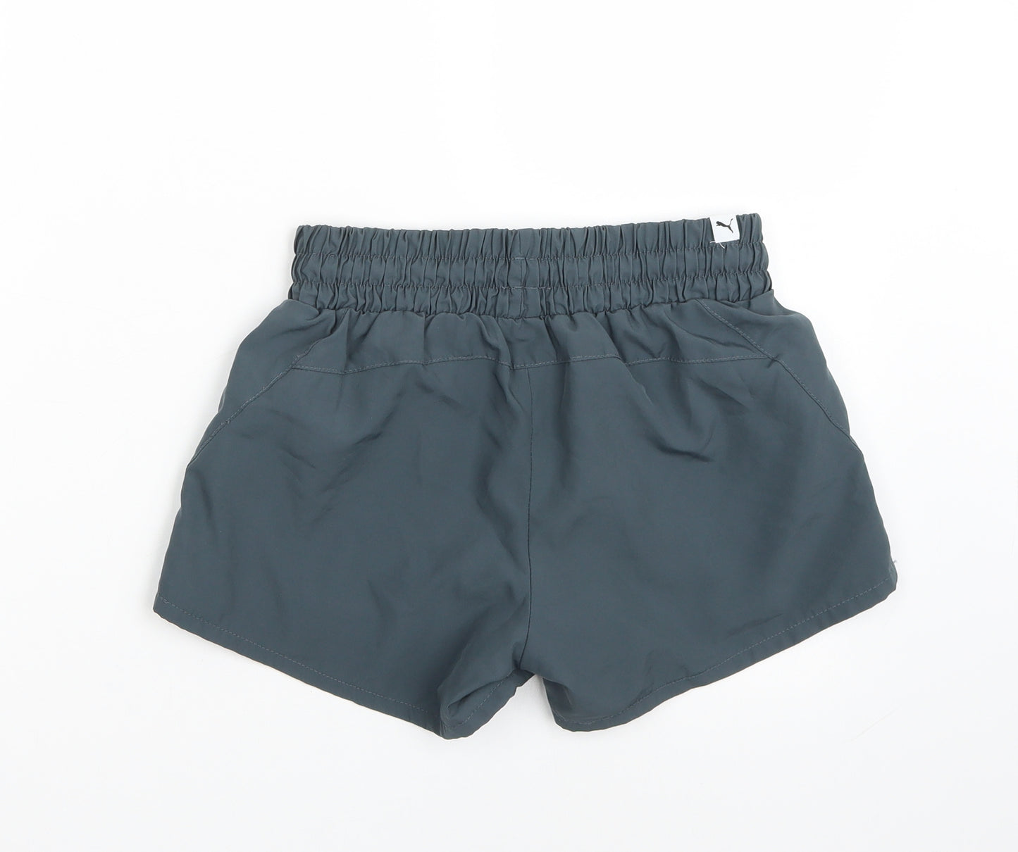 PUMA Womens Grey   Sweat Shorts Size 8