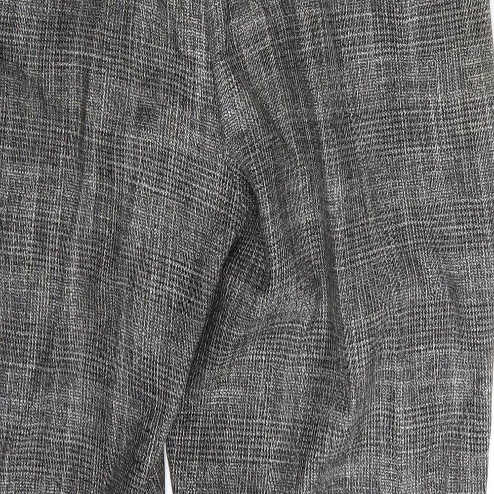 NEXT Womens Black   Capri Trousers Size 14 L27 in