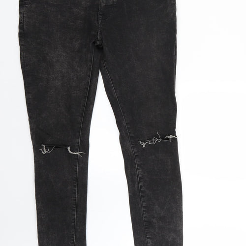 Bershka Womens Black   Skinny Jeans Size 30 L30 in