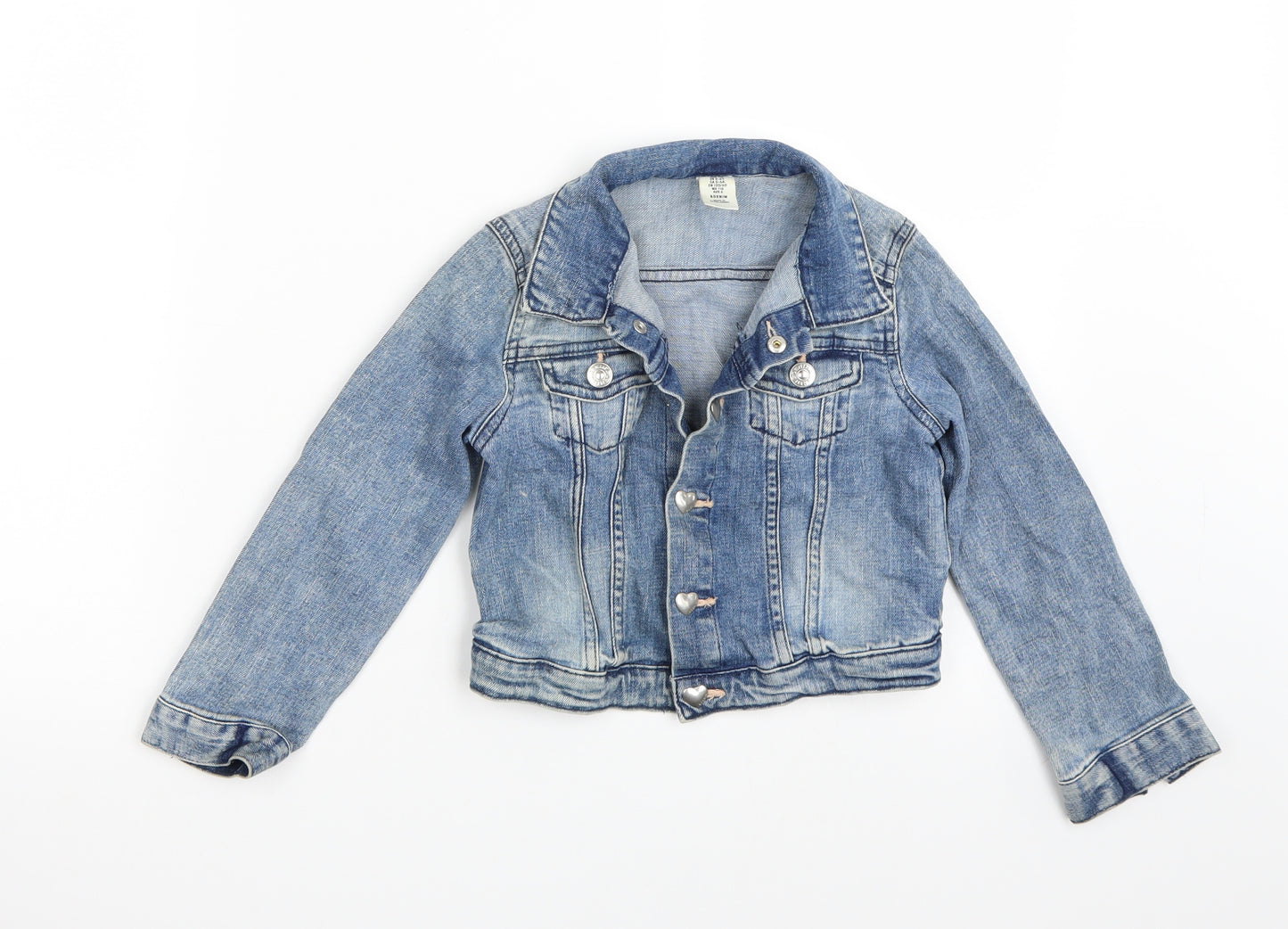 & denim Girls Blue   Jacket  Size 5-6 Years