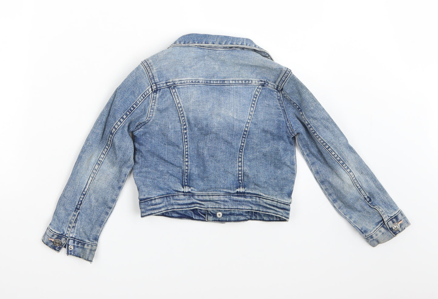 & denim Girls Blue   Jacket  Size 5-6 Years