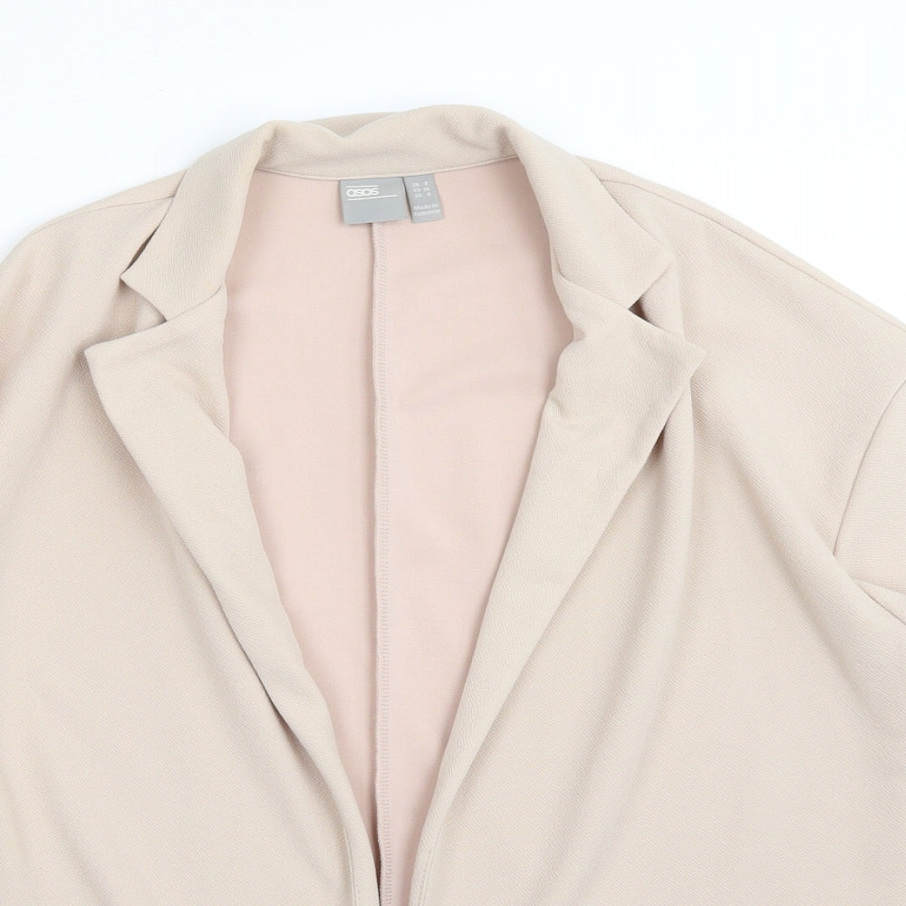 ASOS Womens Pink   Jacket Blazer Size 8