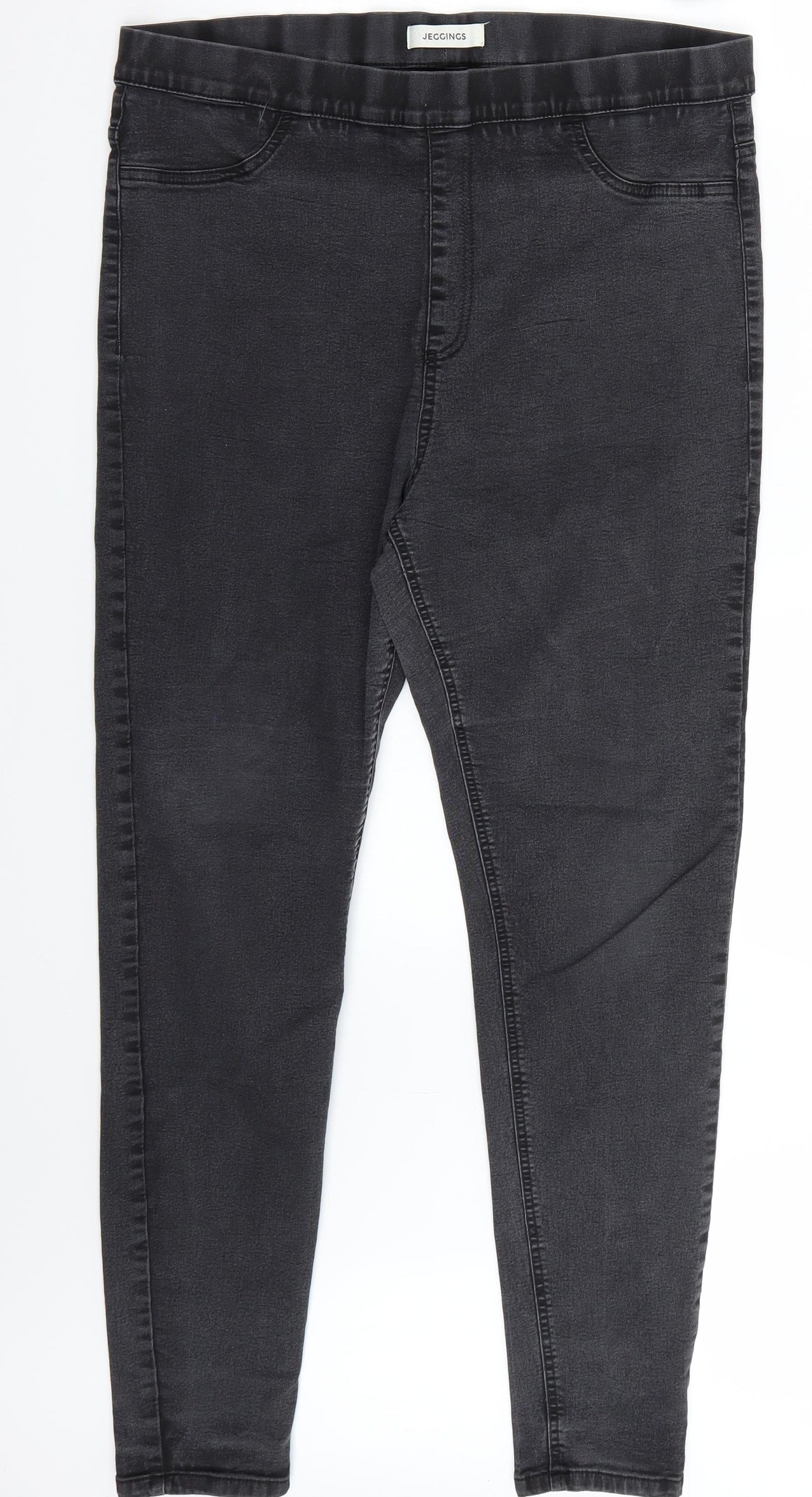 Marks and Spencer Womens Grey   Jegging Jeans Size 18 L28 in
