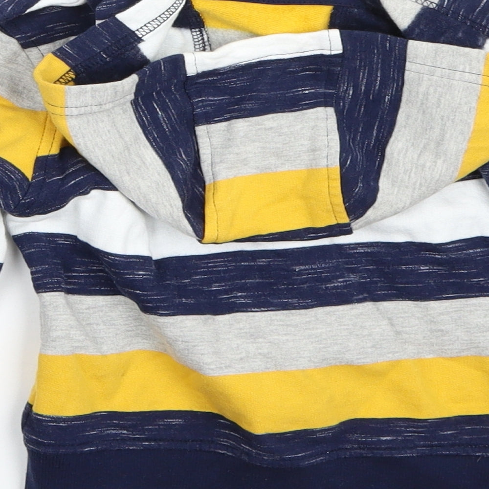 George Boys Grey Striped  Jacket  Size 2 Years