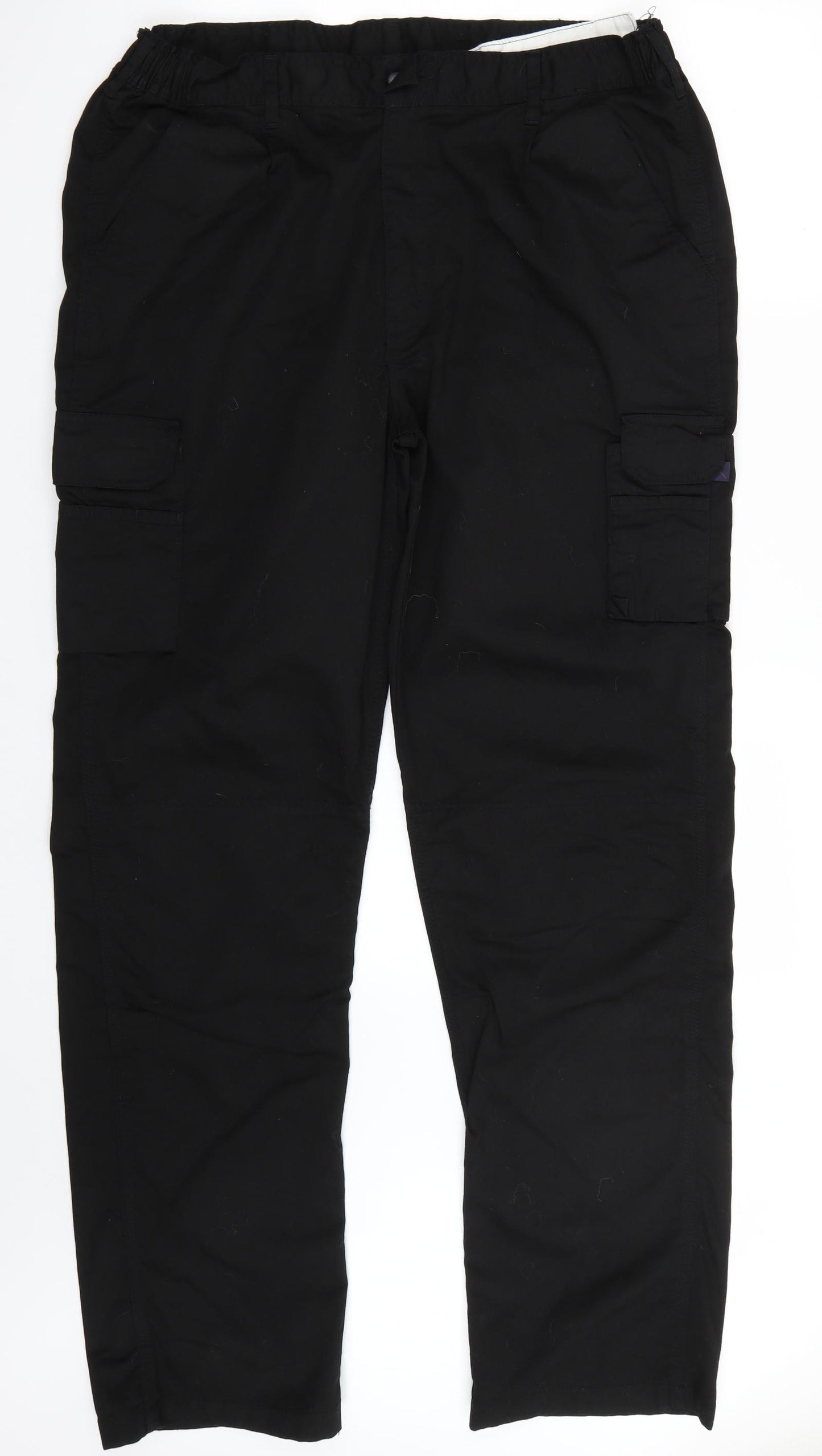 Montanic Mens Black   Trousers  Size 38 L34 in