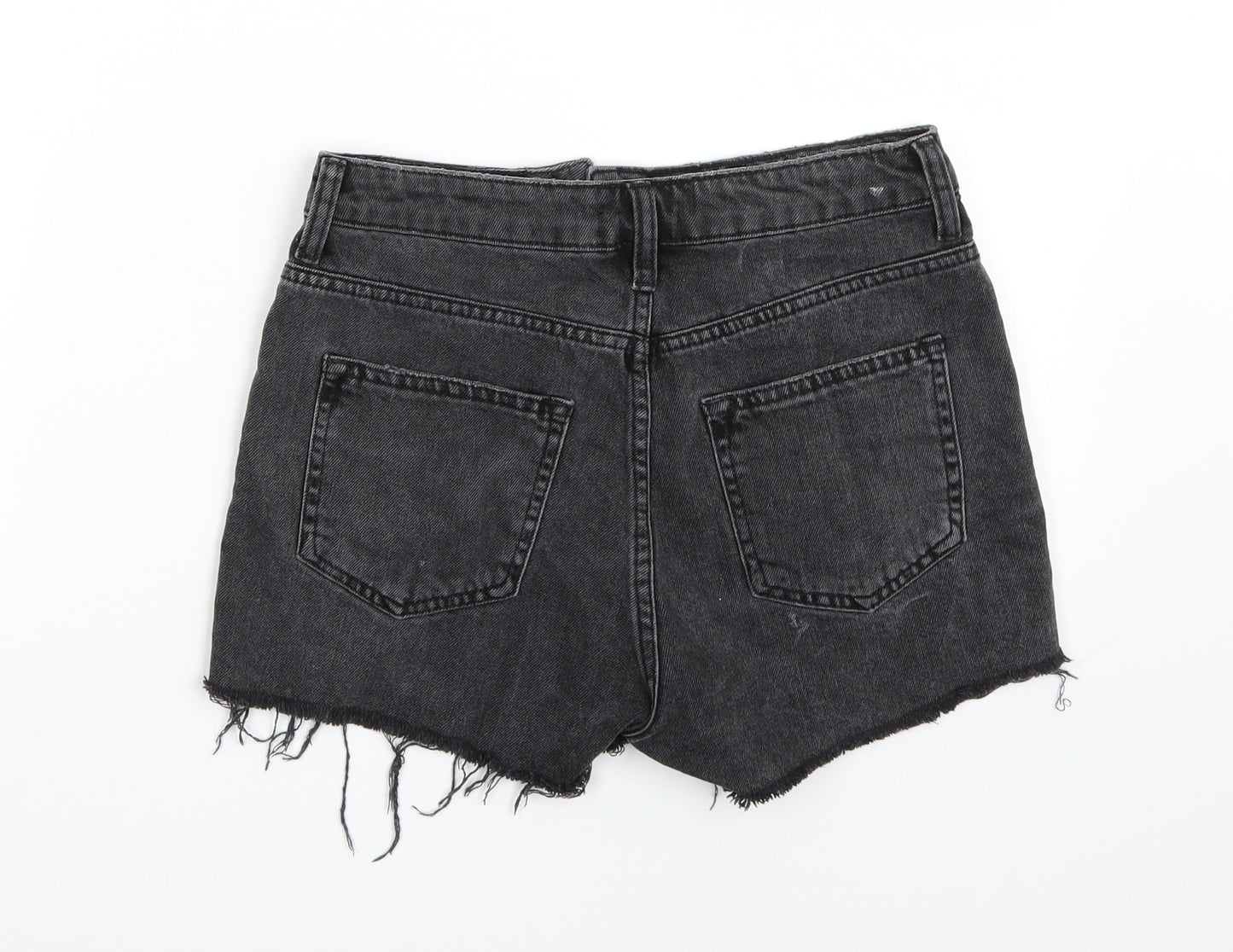 H&M Womens Black   Bermuda Shorts Size 4
