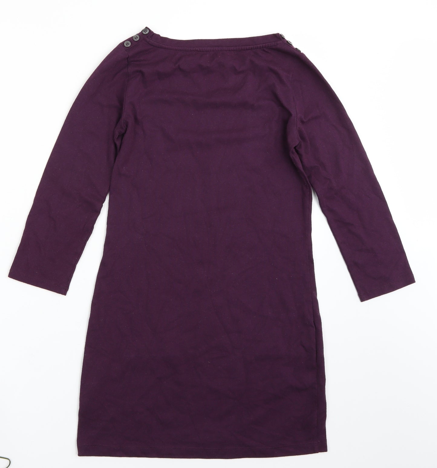 Marks and Spencer Womens Purple   Basic T-Shirt Size 8