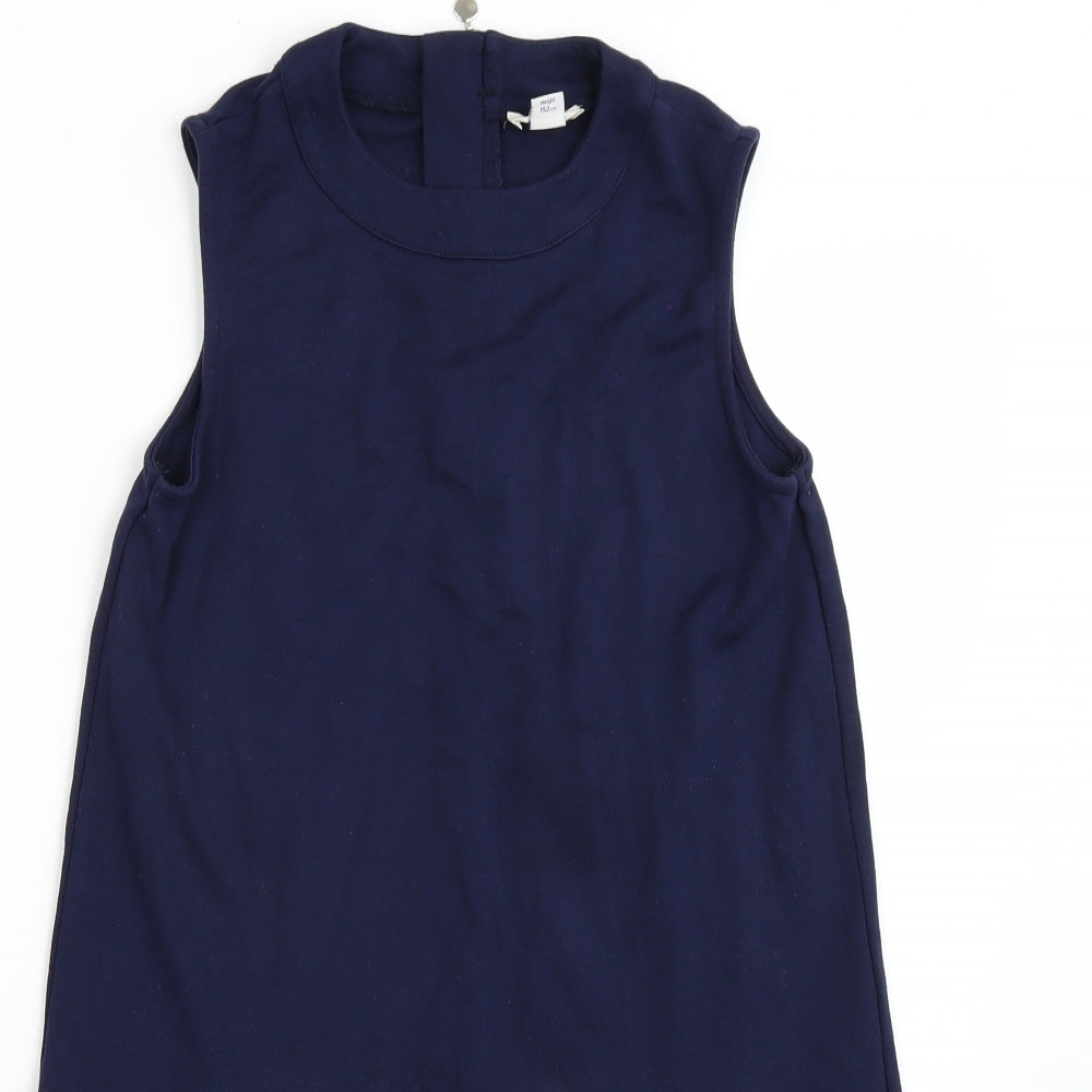 Riverisland Girls Blue   A-Line  Size 10-11 Years