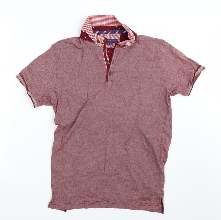 Brave Soul Mens Red T-Shirt Size M