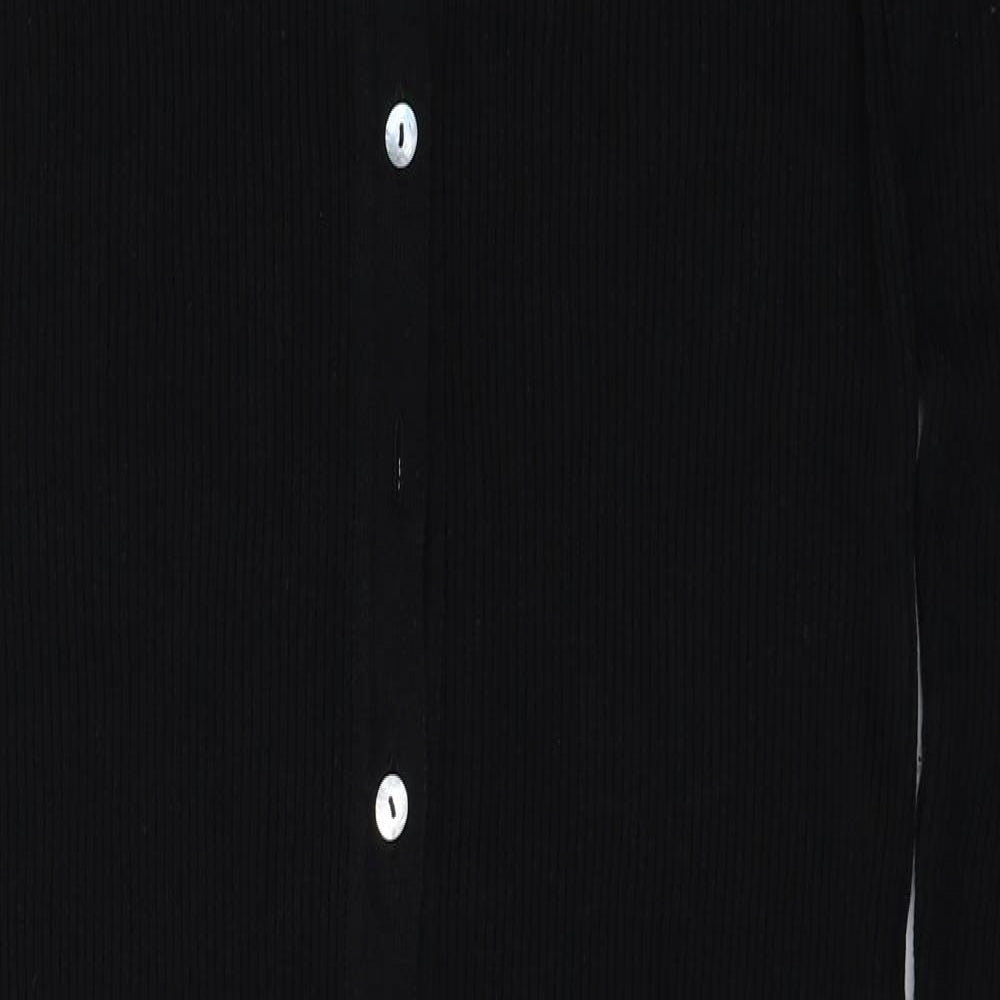 Look Fashion  Womens Black   Cardigan Jumper Size M