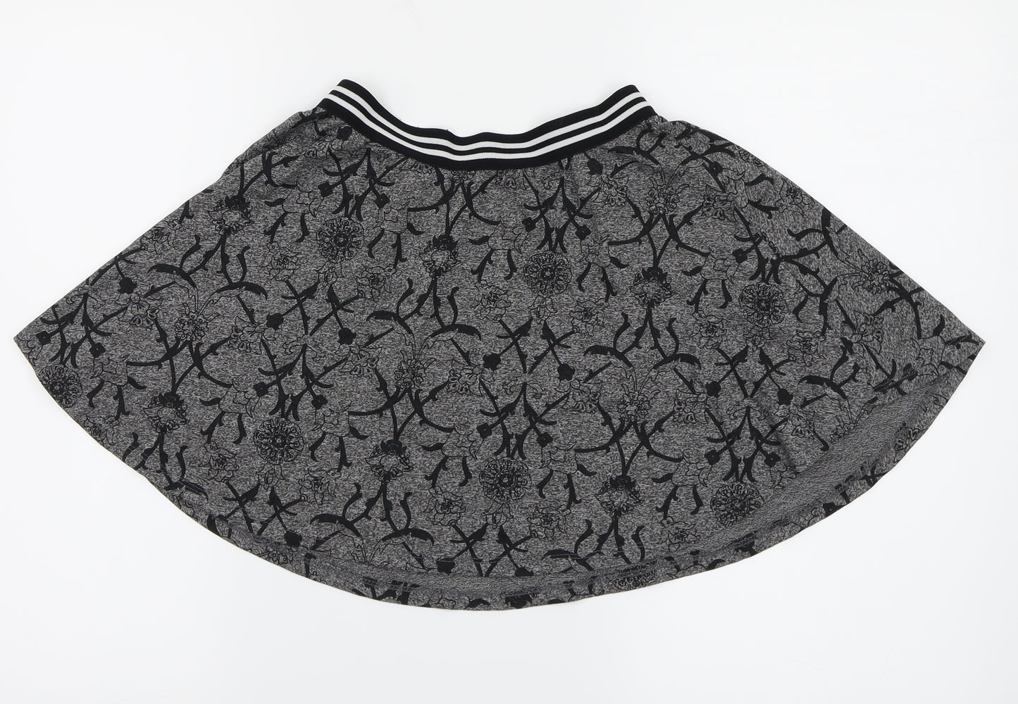 Very Girls Grey   A-Line Skirt Size 9-10 Years