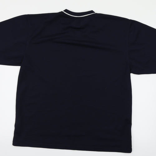 Magneto  Womens Blue   Basic T-Shirt Size XL