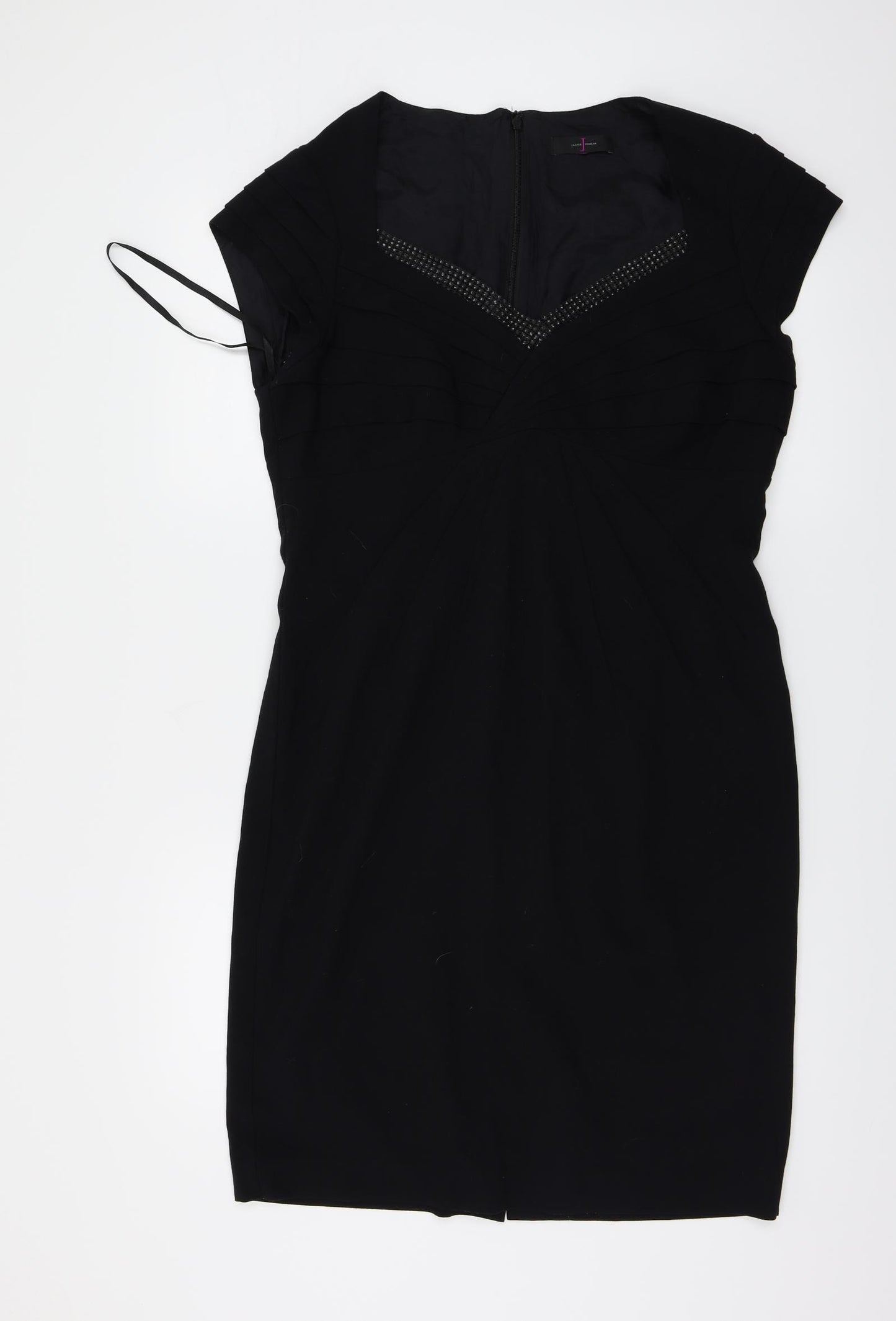 Jasper Conran Womens Black   A-Line  Size 14