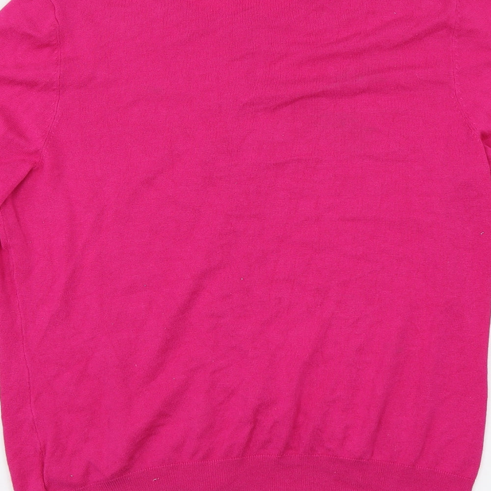F&F Womens Pink   Cardigan Jumper Size 16