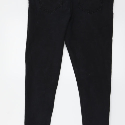 George Womens Black   Skinny Jeans Size 12 L25 in