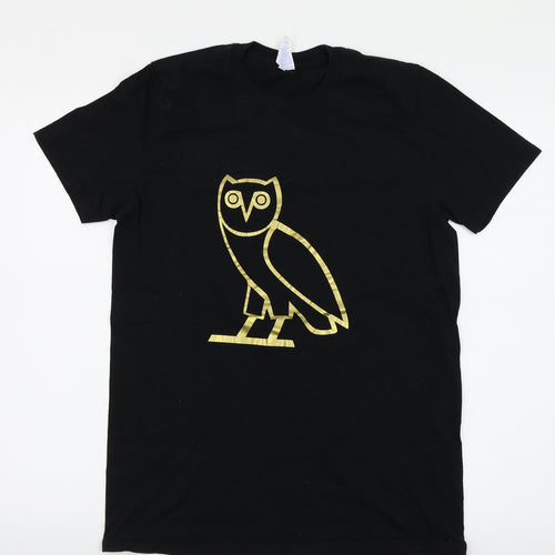Gildan Womens Black   Basic T-Shirt Size M