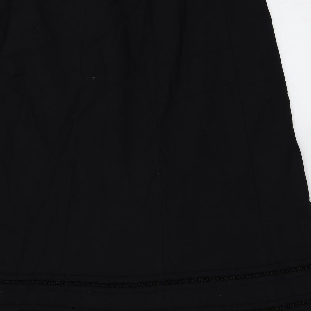 Marks and Spencer Womens Black   A-Line Skirt Size 16
