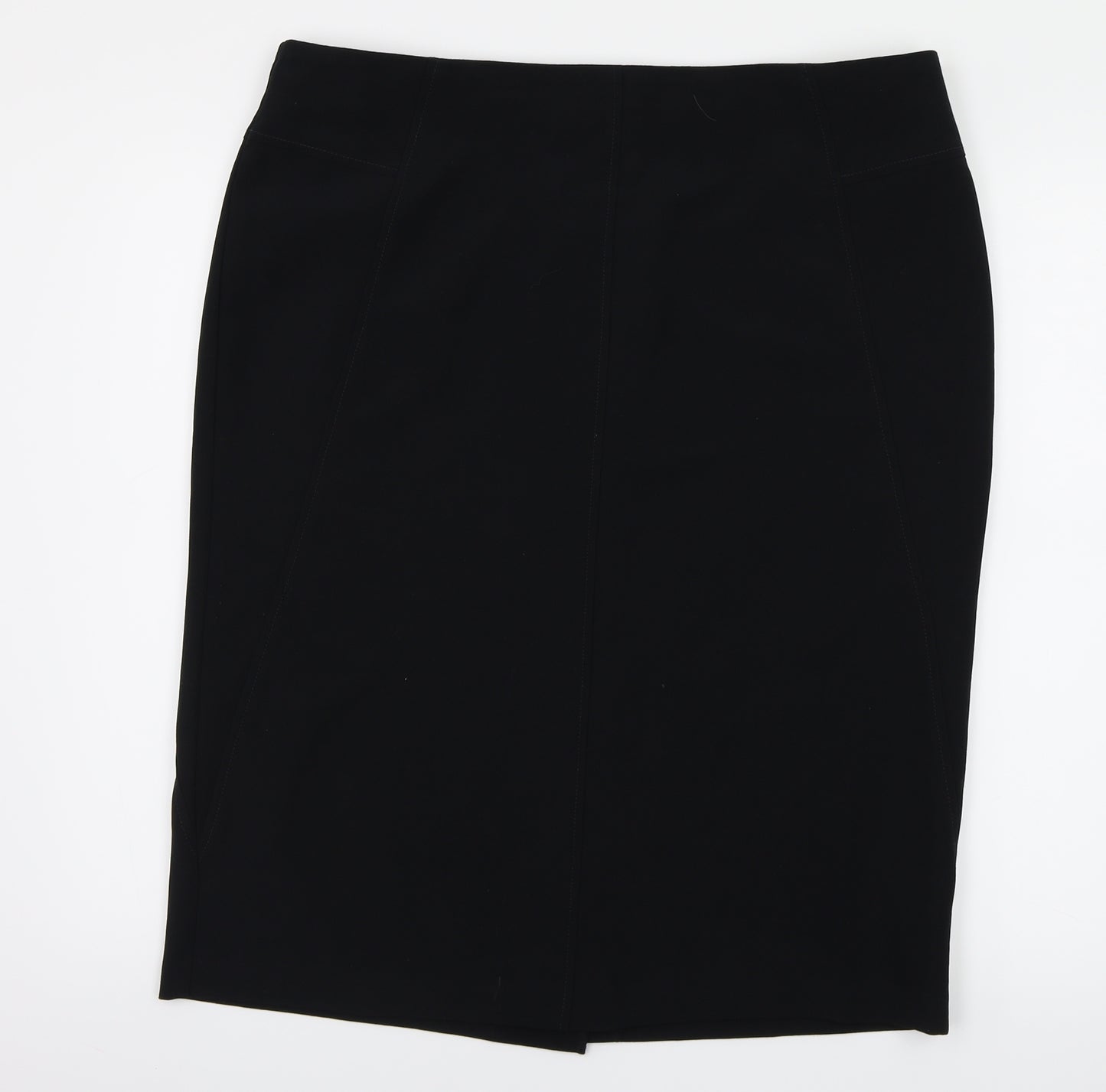Marks and Spencer Womens Black   A-Line Skirt Size 18