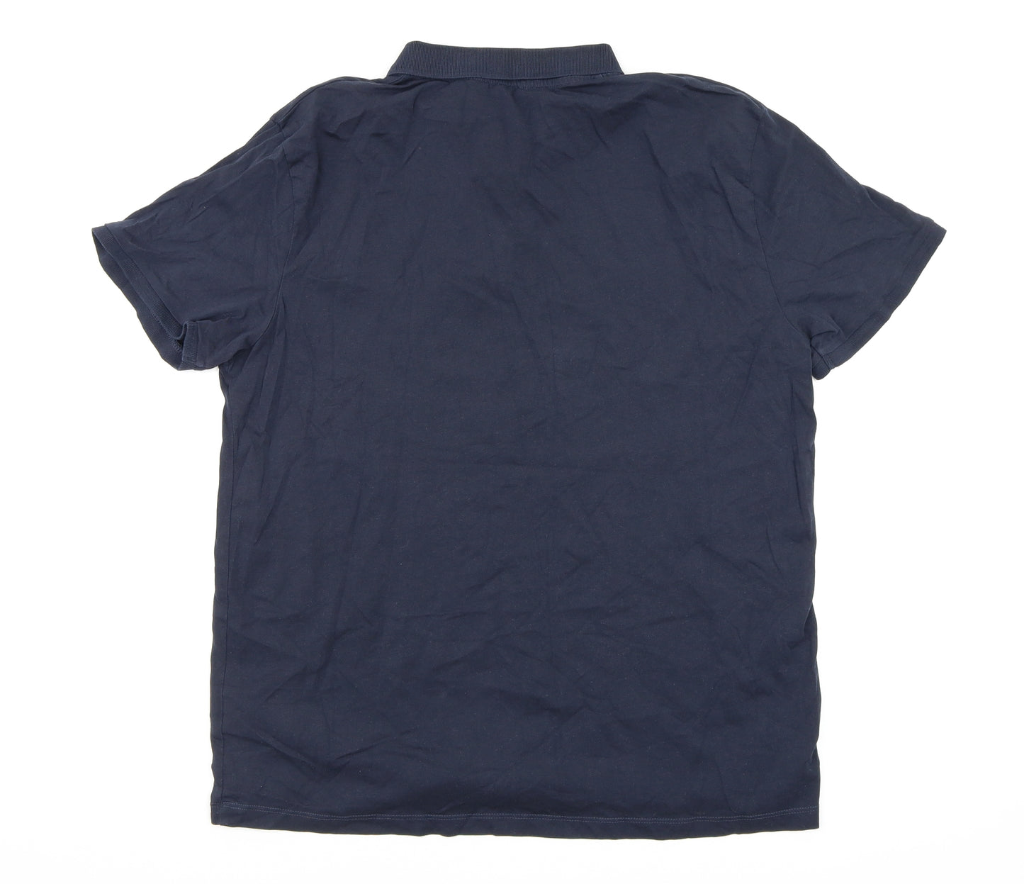 Peacocks Mens Blue    Polo Size L