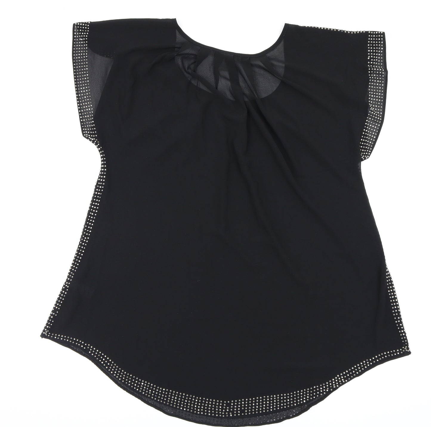 Love 21 Womens Black   Basic Blouse Size XS