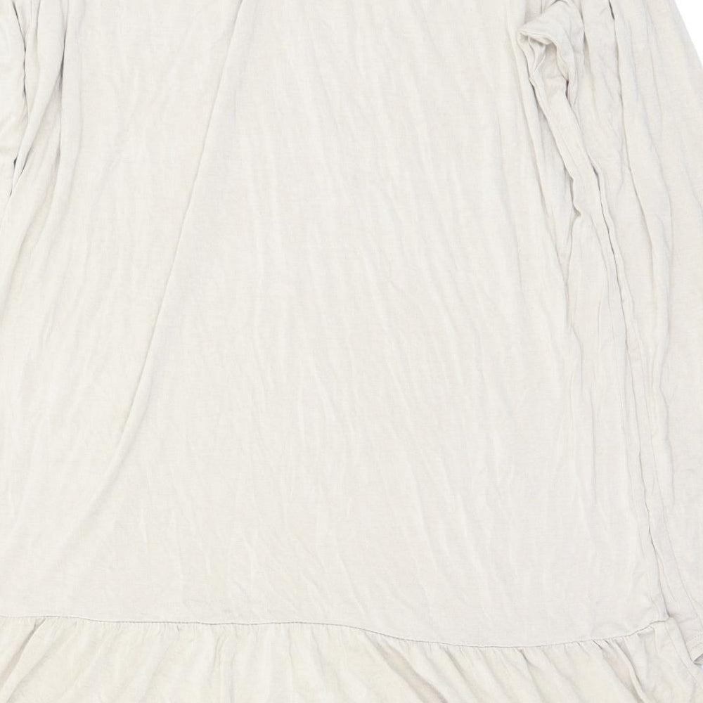 Boohoo Womens Beige   A-Line  Size 16