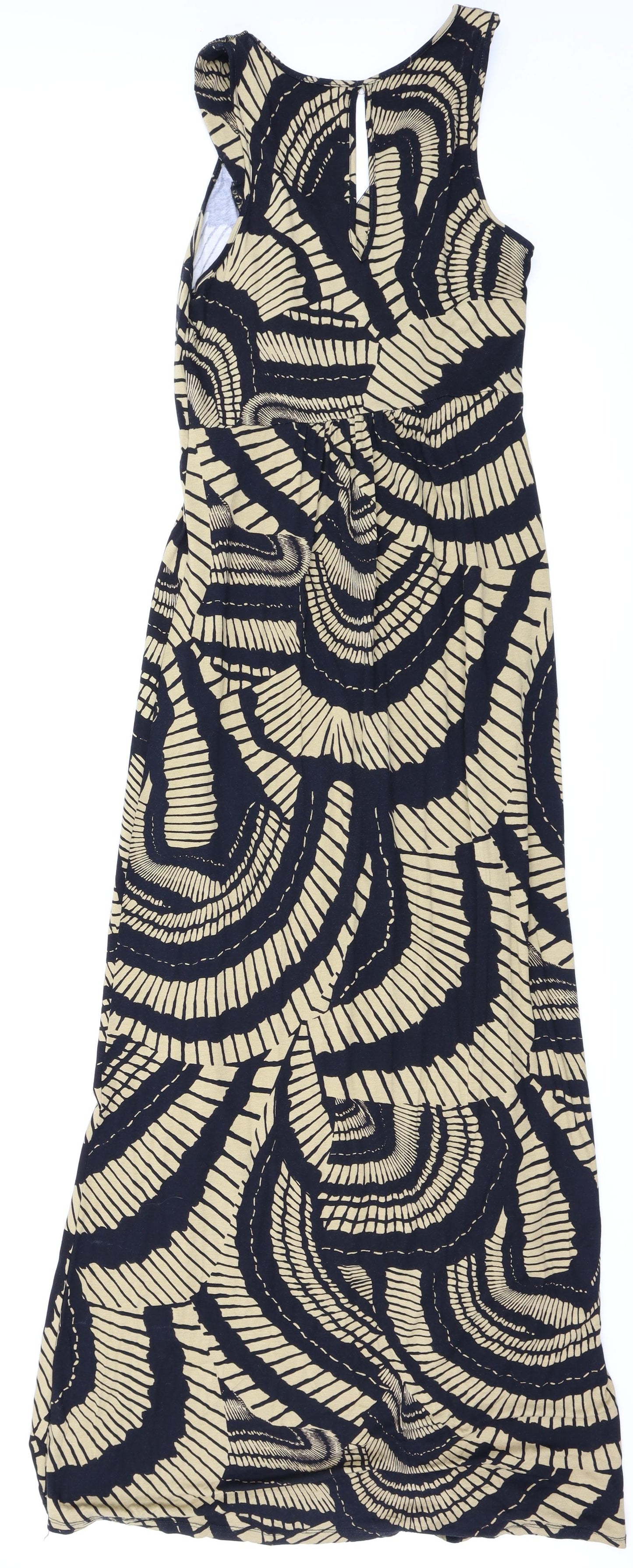 Atmosphere Womens Black Floral  A-Line  Size 10