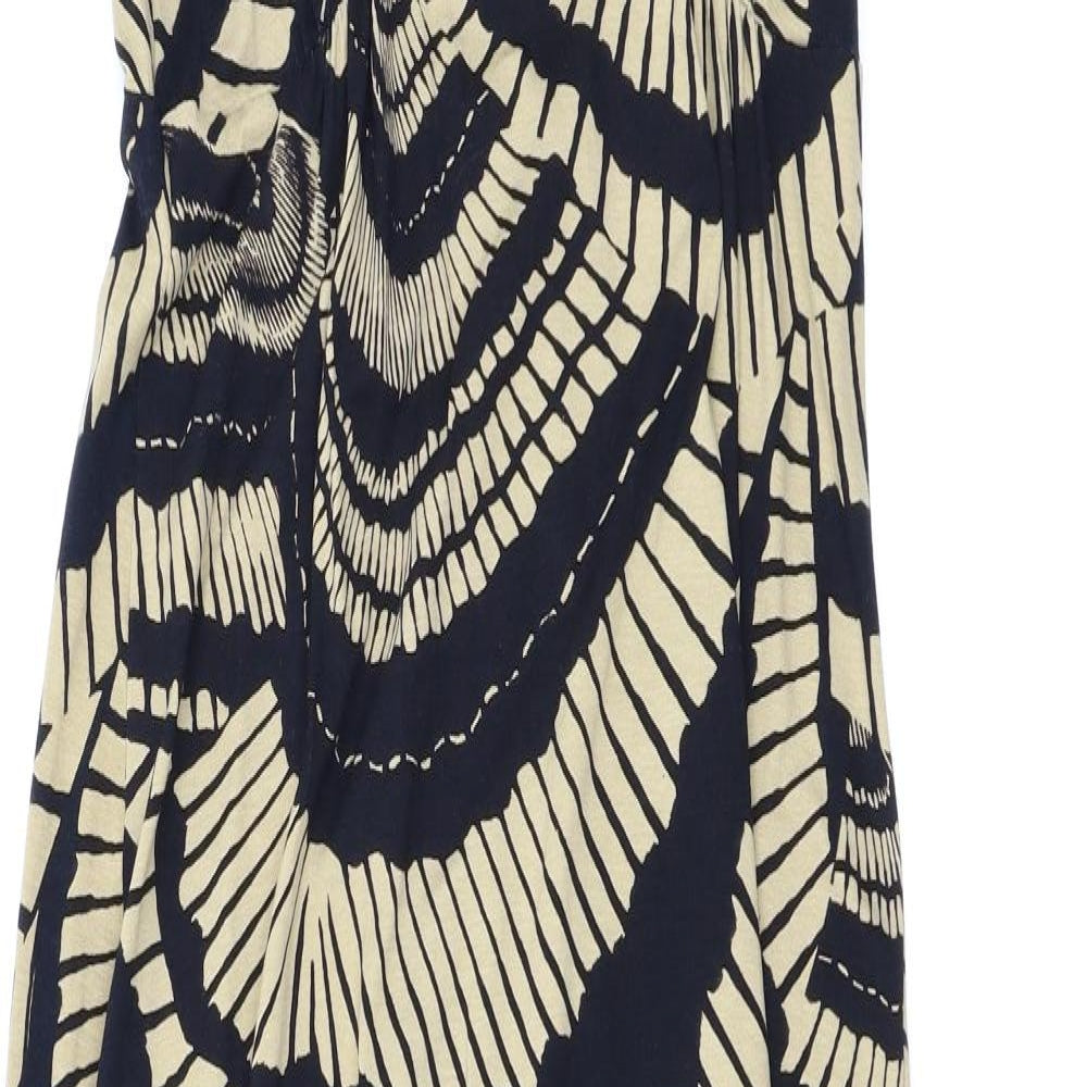 Atmosphere Womens Black Floral  A-Line  Size 10