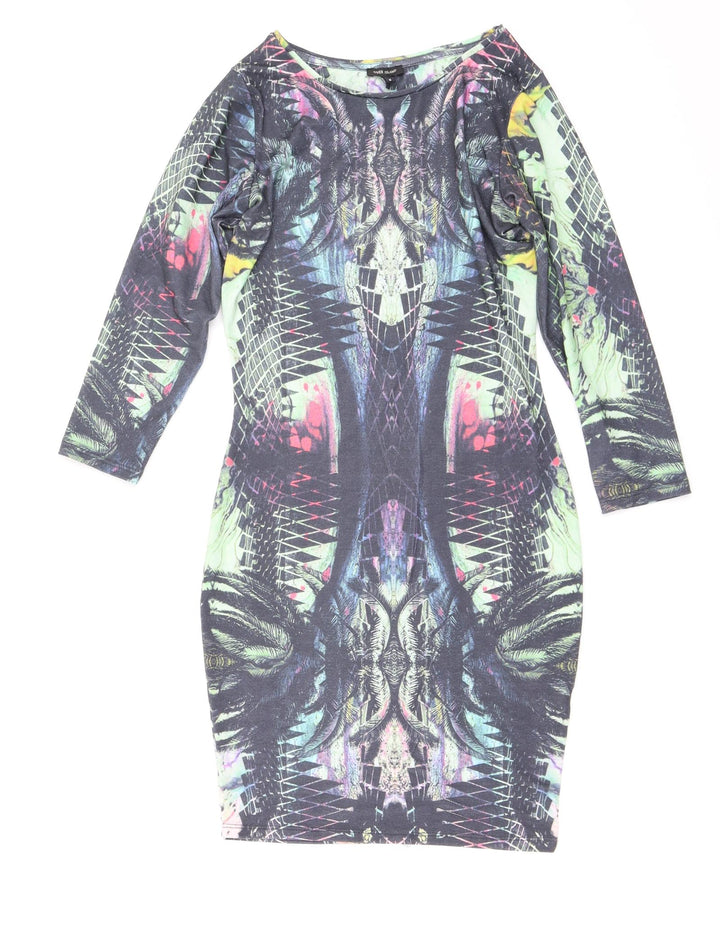 River Island Womens Green Bodycon Size 8