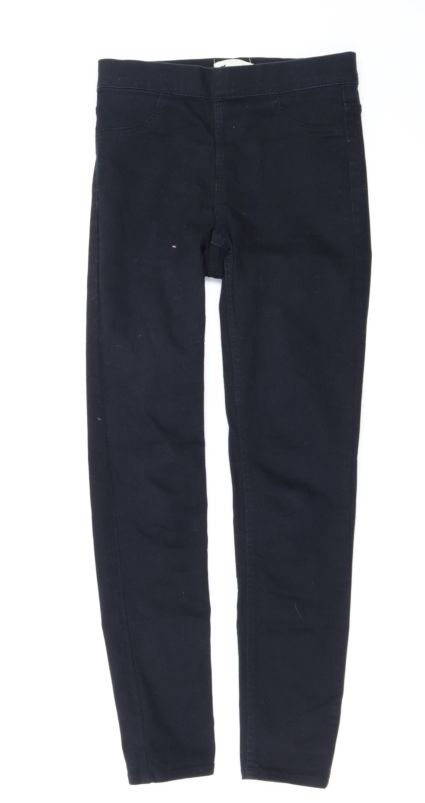 H&M Womens Blue   Jegging Leggings Size 4 L24 in