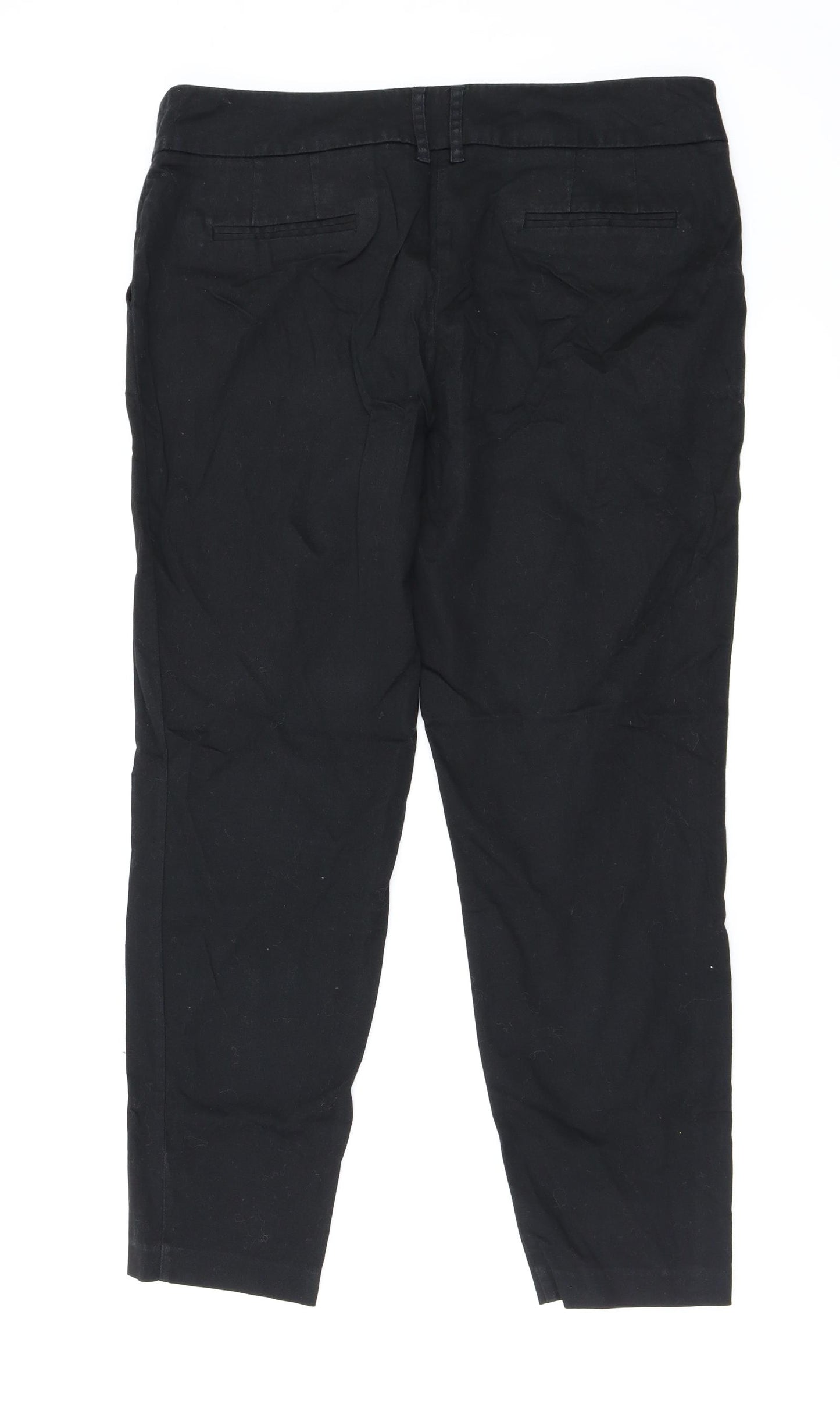 NEXT Womens Black   Straight Jeans Size 14 L26 in